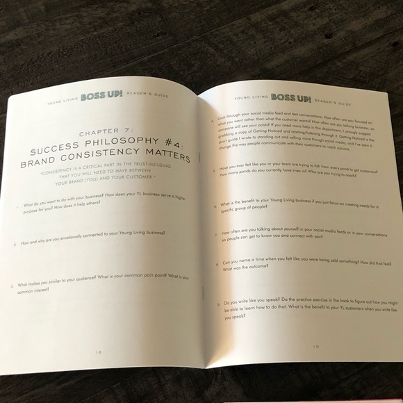 ❤️Boss Up Hardcover Book & Young Living Readers Guide. Entrepreneurial guide-New - Picture 3 of 4